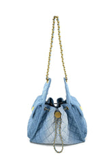 Denim Quilted Purse ( Limited stock )