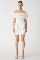 Misha Amara Mini Dress - Ivory