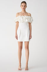 Misha Amara Mini Dress - Ivory