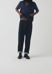Theo Organic Cotton Short Sleeve Tee | Prussian Blue