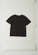Theo Organic Cotton Short Sleeve Tee | Carbon Black