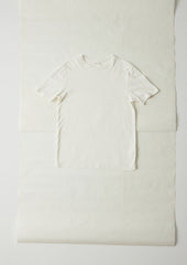 Theo Organic Cotton Short Sleeve Tee | Chalk