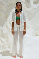 Myrah Pant - White