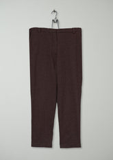 Reworn Check Cigarette Trousers Size 14 (768) | Multi