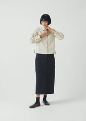 Straight Indigo Denim Skirt | Indigo