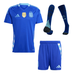 Argentina Away Custom Full Soccer Kit 2024
