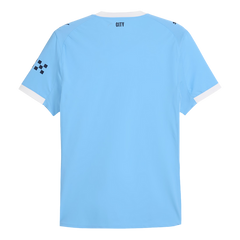 Authentic Manchester City Home Soccer Jersey 2025/26 Blue