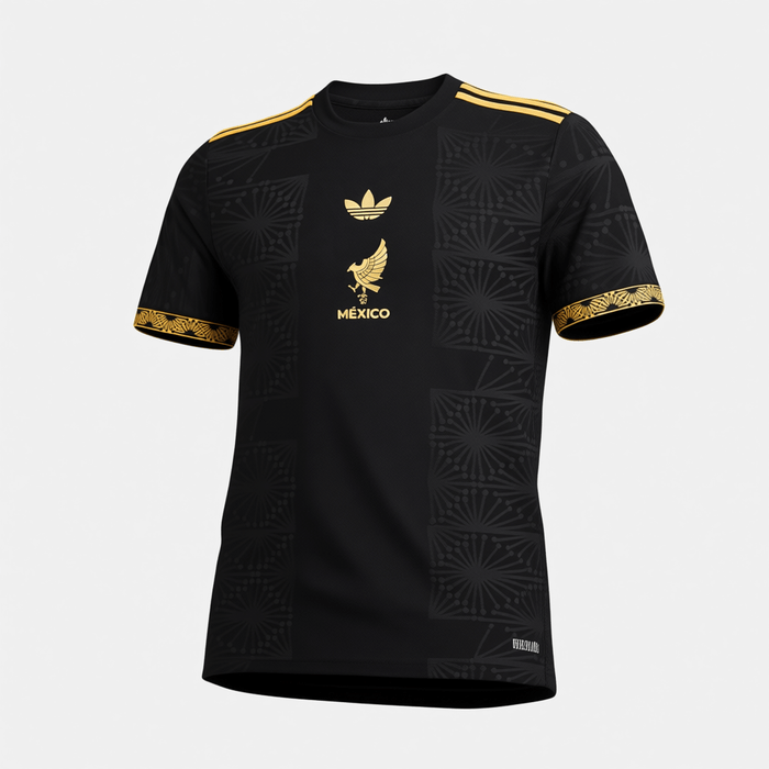Authentic Soccer Jersey Mexico Third Away Shirt 2025 Gold Cup