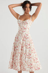 Livette - Flower Midi Dress