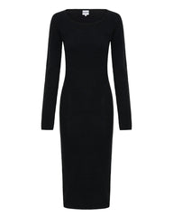 Mabel Midi Dress - Black