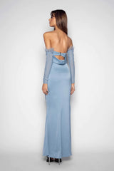 Myra Dress - Tranquil Blue