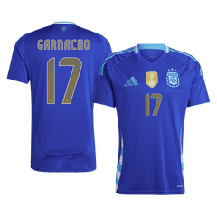 GARNACHO #17 Argentina Away Soccer Jersey 2024