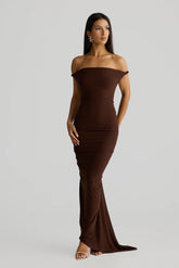 Maia Multi-Way Gown - Espresso Brown