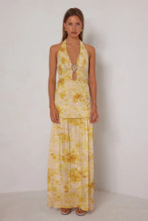 Madeleine Dress - Amber Haze