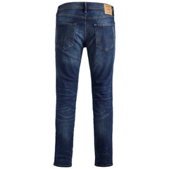 Image 2 : Jean homme Jack & Jones bleu délavé, détail fermeture zip et poches — delvale