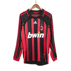 KAKA' #22 AC Milan Retro Jersey Home Soccer Shirt 2006/07