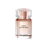 Image 1 : Flacon Karl Lagerfeld Fleur de Pêcher Eau de Parfum 100ml design épuré — Delvale