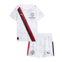 Manchester City KidSuper Kids Soccer Jerseys Kit 2025/26 - Club World Cup
