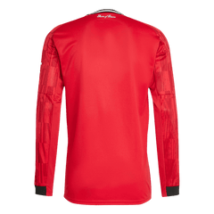 Manchester United Home Long Sleeve Soccer Jersey 2025/26