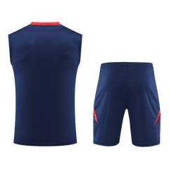 Manchester United Pre-Match Soccer Jersey Vest Kit(Jersey+Shorts) 2024/25