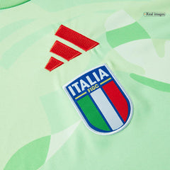 Men's Italy Away Soccer Jersey 2025 Green - Women's Euro