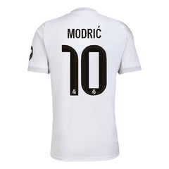 MODRIC #10 Real Madrid Soccer Jersey Home Custom Shirt 2025/26