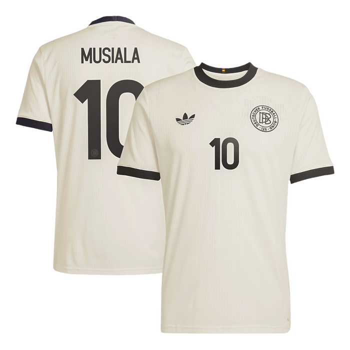 MUSIALA #10 Germany 125th Anniversary Soccer Jersey 2025 White