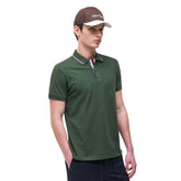 Polo Colmar Originals homme vert coton piqué vue de face