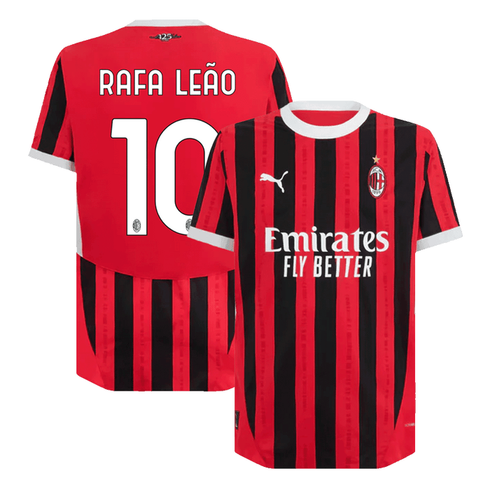 RAFA LEAO #10 Soccer Jersey AC Milan Home Shirt 2024/25