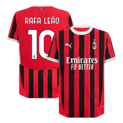RAFA LEAO #10 Soccer Jersey AC Milan Home Shirt 2024/25