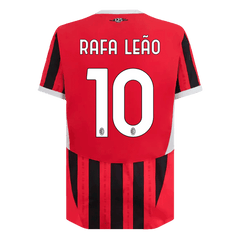 RAFA LEAO #10 Soccer Jersey AC Milan Home Shirt 2024/25