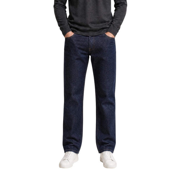 Image 1 : Jean slim Replay homme coloris bleu, vue de face — Delvale