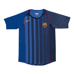 Retro 2004/05 Barcelona Away Soccer Jersey