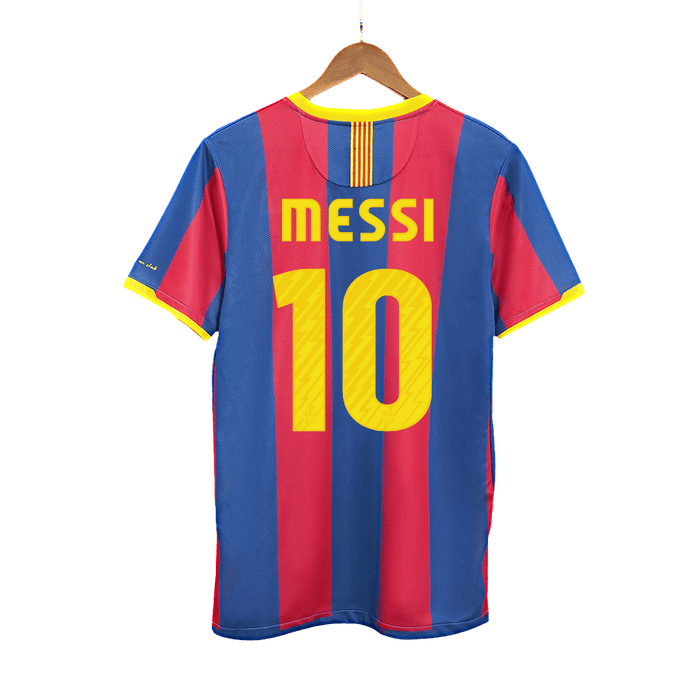 Retro Jersey MESSI #10 Barcelona Retro Jersey Home Soccer Shirt 2010/11