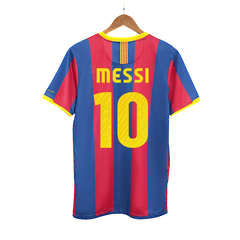 Retro Jersey MESSI #10 Barcelona Retro Jersey Home Soccer Shirt 2010/11