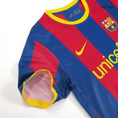 Retro Jersey MESSI #10 Barcelona Retro Jersey Home Soccer Shirt 2010/11