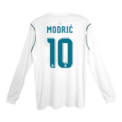 Retro Jersey MODRI? #10 Real Madrid Retro Jersey Home Soccer Shirt 2017/18