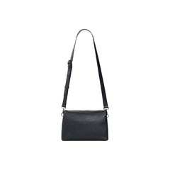 Sac Desigual Femme Bandoulière Face Mickey - Simili Noir & Anse Rouge Tressée