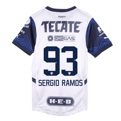 SERGIO RAMOS #93 Soccer Jersey Monterrey Away Shirt 2024/25