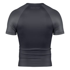Short Sleeve Rash Guard - Charcoal