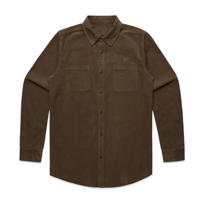 Signature Cord Shirt - Bark