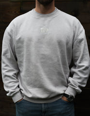 Signature Relaxed Sweatshirt - Bone