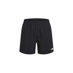 Image 3 : The North Face Short Court Homme Noir Élasthanne Logo Brodé Vue Produit — Delvale