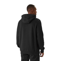 Image 4 : Sweatshirt Tommy Hilfiger homme noir – détail col et coutures premium – Delvale