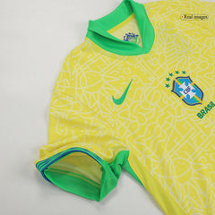 VINI JR. #7 Brazil Home Soccer Jersey Copa America 2024