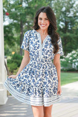 Mary Square Tracey Mini Ivy Script Dress