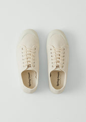 Spring Court Heavy Twill Plimsolls | Ecru