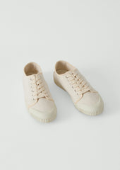 Spring Court Heavy Twill Plimsolls | Ecru