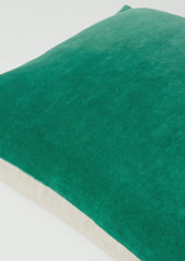 Square Velvet Cushion Cover | Absinthe Green