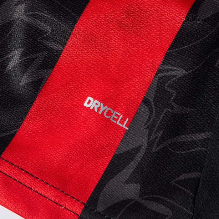 AC Milan Home Soccer Jersey Kit(Jersey+Shorts) 2025/26 Red&Black